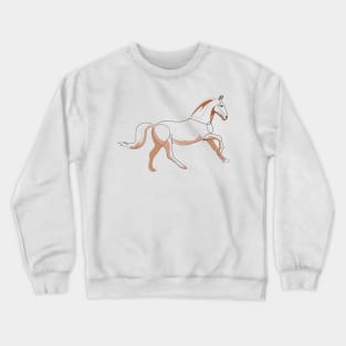 Gallop - line horse Crewneck Sweatshirt